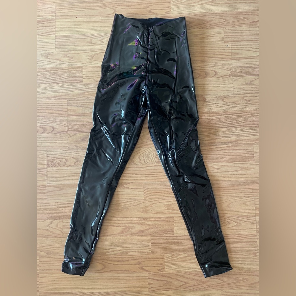 Commando faux patent Leggings